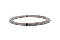 Spandraad - Grijs geplastificeerd 100 m