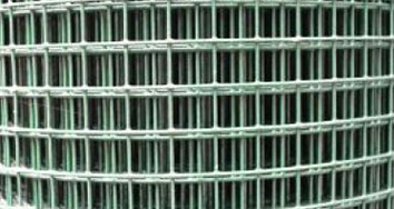 Volièregaas - Groen geplastificeerd